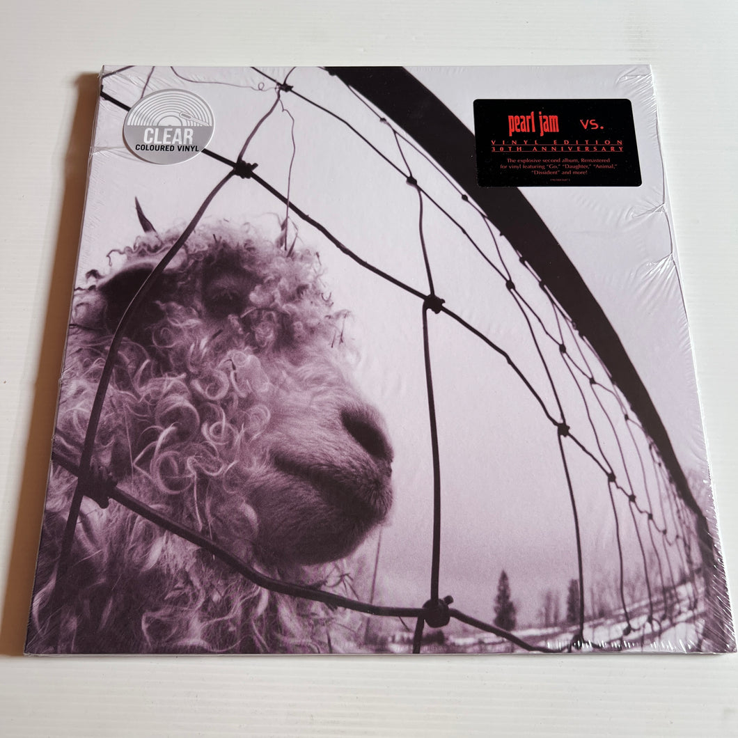 Pearl Jam - Vs - Limited Edition CLEAR vinyl