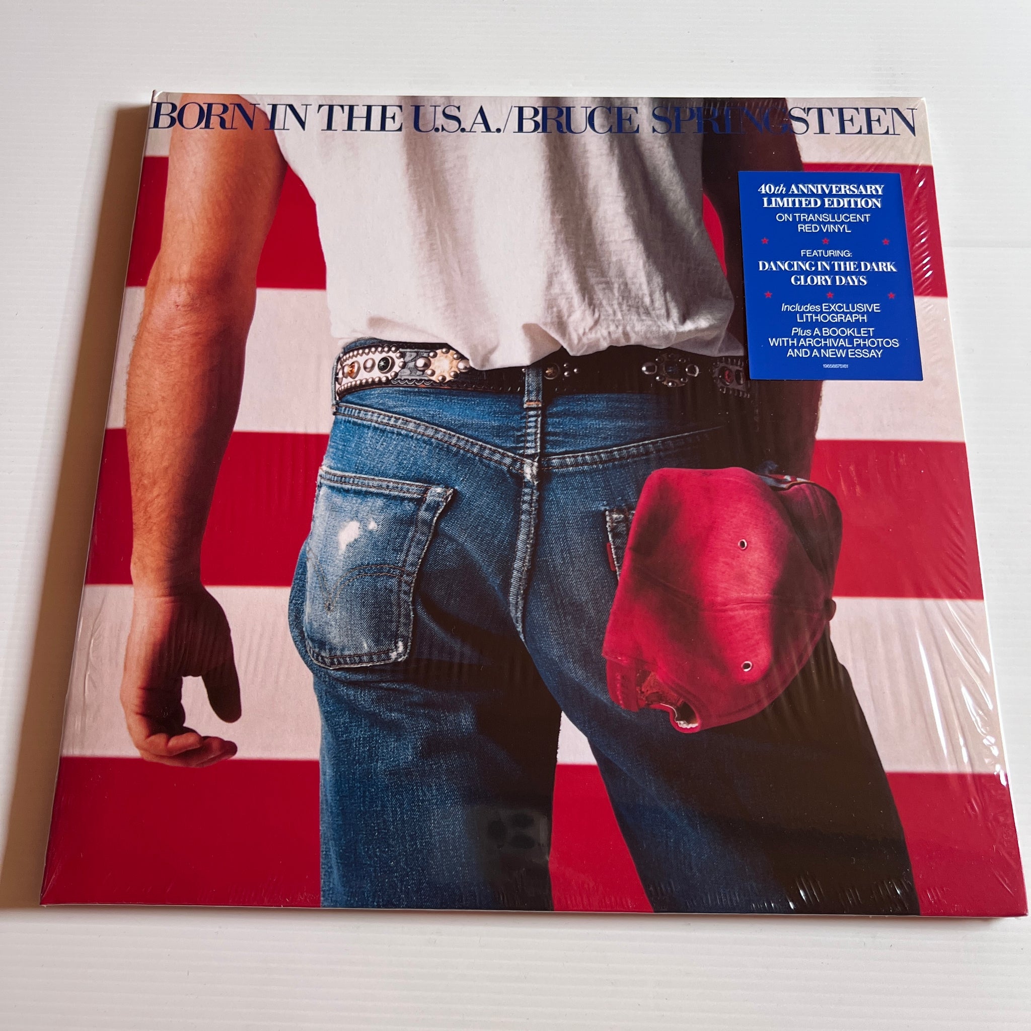 Bruce Springsteen - Born in the USA - Limited RED vinyl 40th