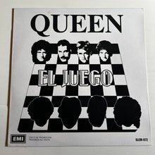 Load image into Gallery viewer, Queen - El Juego (the game) - Ultra rare Mexican Radio Station promo LP
