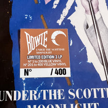 Load image into Gallery viewer, David Bowie - Under the Scottish Moonlight - rare PROMO yellow vinyl &nbsp;3LP
