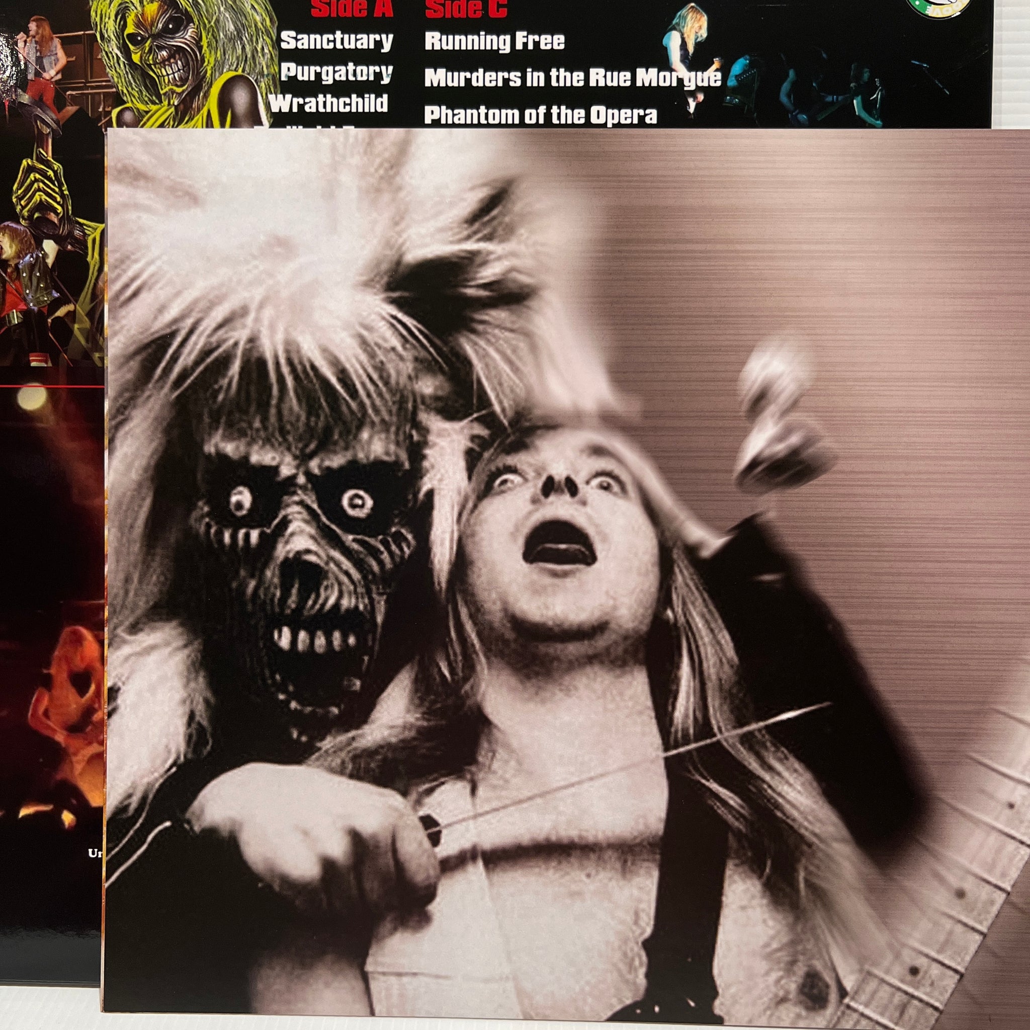 Iron Maiden - Up the Irons Padova - rare limited COLOR vinyl 2LP