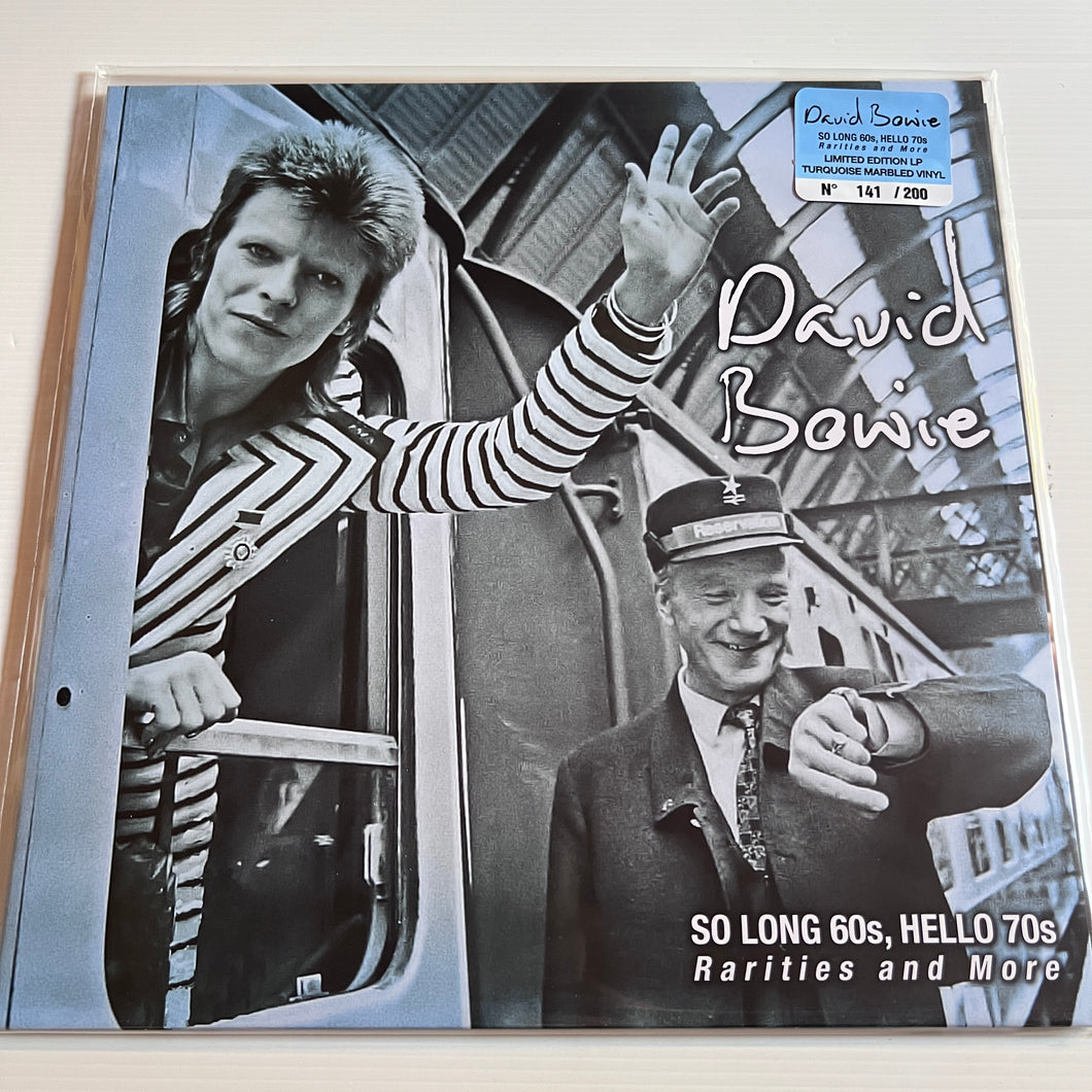 David Bowie - So Long 60s, Hello 70s - rare limited TURQUOISE vinyl LP