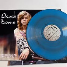 Load image into Gallery viewer, David Bowie - So Long 60s, Hello 70s - rare limited TURQUOISE vinyl LP
