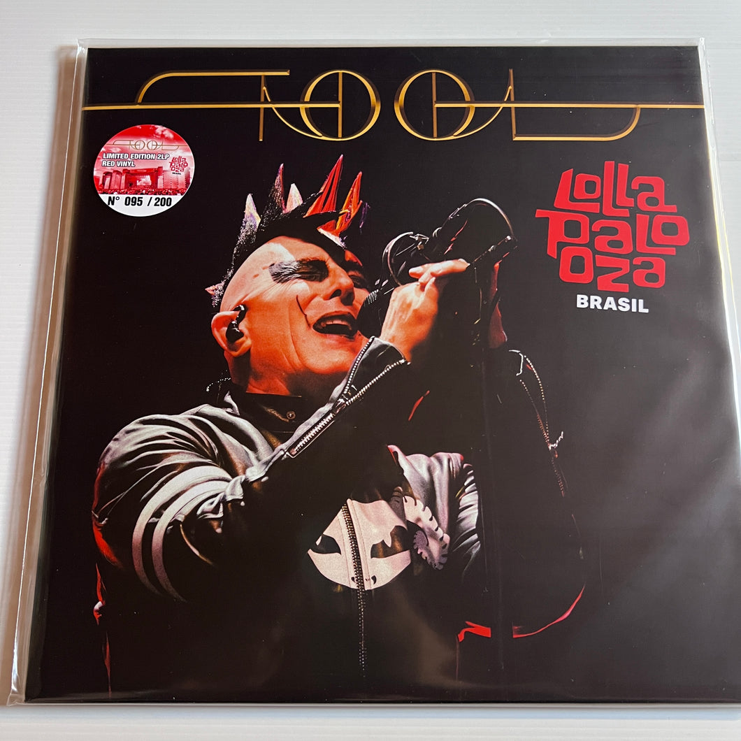 Tool - Lollapalooza Brasil - rare limited RED vinyl 2LP