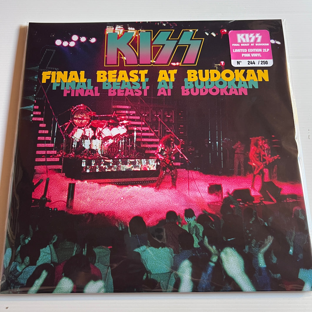 KIss - Final Beast at Budokan - Rare limited PINK vinyl 2LP