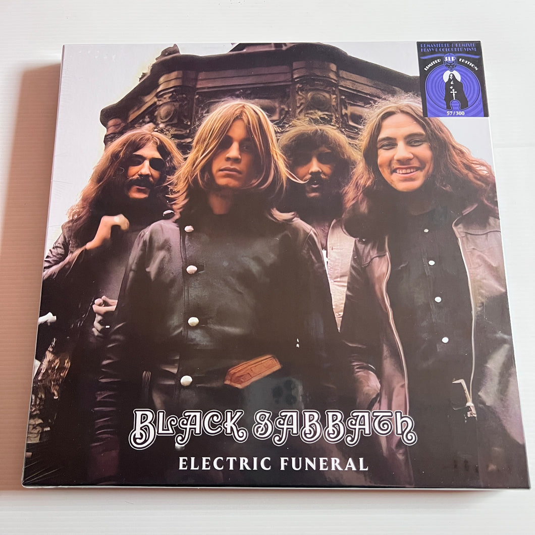 Black Sabbath - Electric Funeral - rare limited COLOR vinyl 3LP box