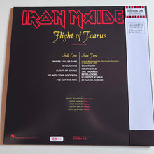 Load image into Gallery viewer, Iron Maiden - Flight of the Icarus - rare limited BLUE vinyl LP

