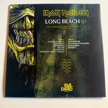 Load image into Gallery viewer, Iron Maiden - Long Beach'81 - rare limited GREEN vinyl LP
