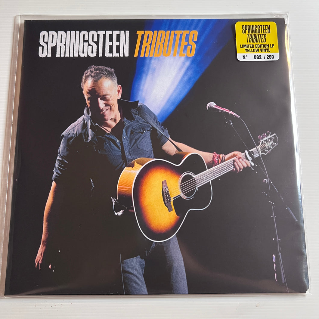 Bruce Springsteen - Tributes -rare limited YELLOW vinyl LP