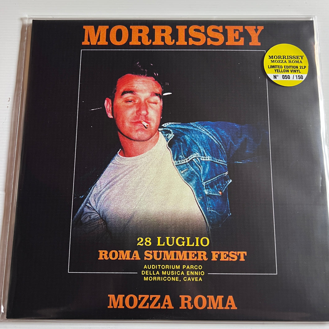 Morrissey - Mozza Roma - rare limited YELLOW vinyl 2LP