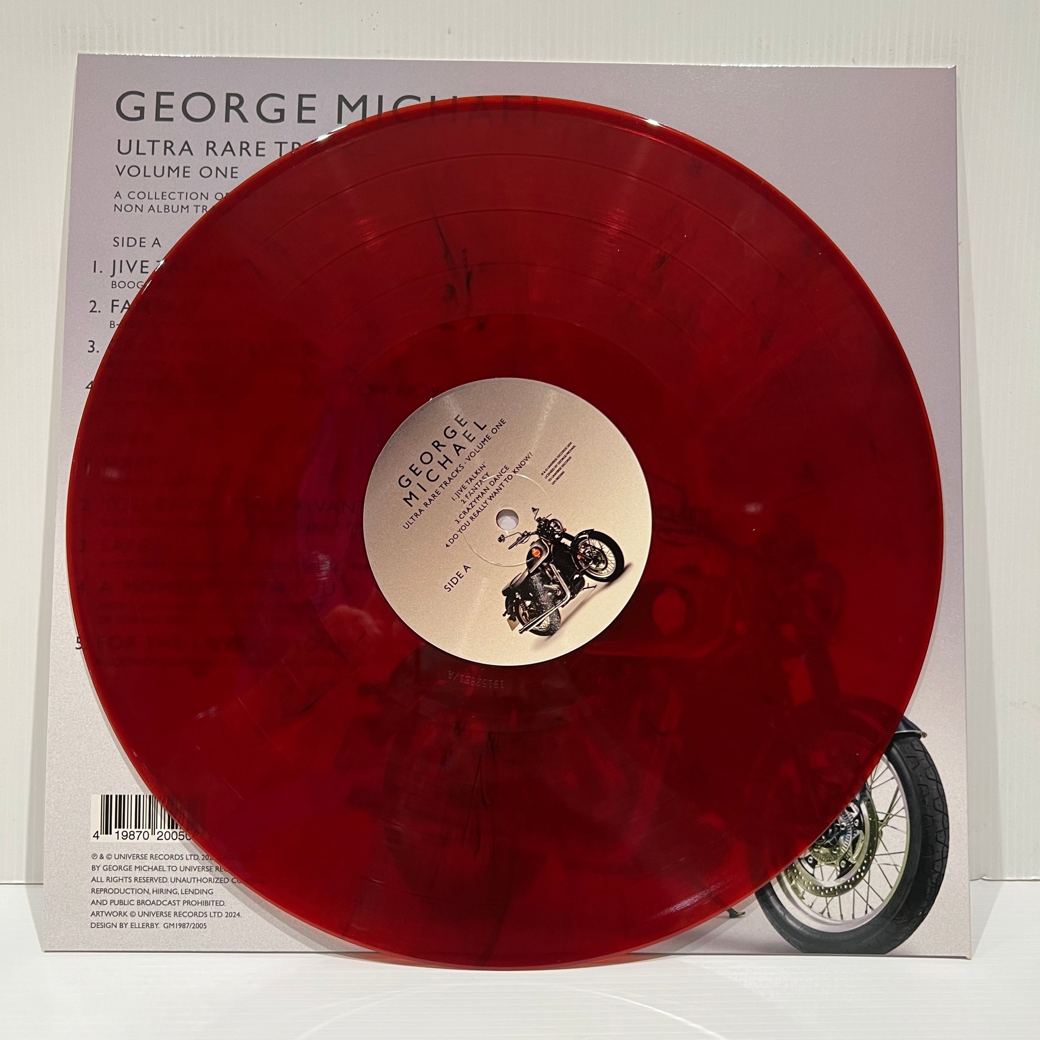 George Michael - Ultra Rare Tracks Vol 1 - Limited RED vinyl
