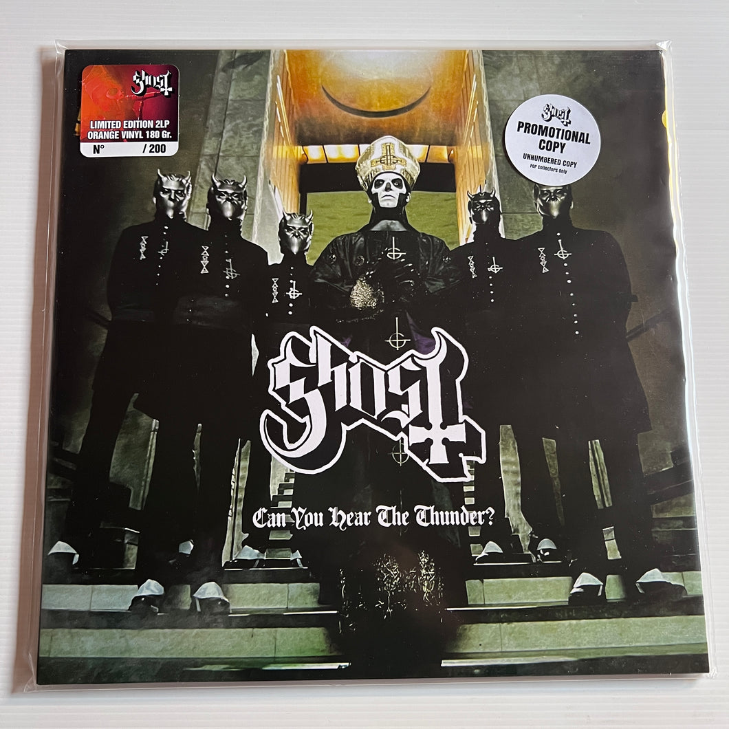 Ghost - Can You Hear the Thunder? - rare  PROMO limited ORANGE vinyl 2LP