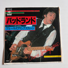 Load image into Gallery viewer, Bruce Springsteen - Badlands - rare JAPAN edition 7&quot;
