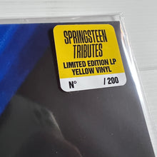 Load image into Gallery viewer, Bruce Springsteen - Tributes - rare PROMO YELLOW vinyl LP
