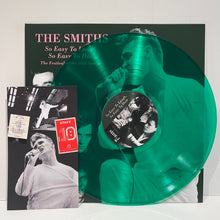 Load image into Gallery viewer, The Smiths - So Easy to Laugh, So Easy to hate - rare GREEN vinyl LP
