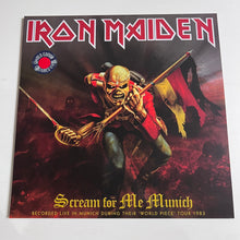 Load image into Gallery viewer, Iron Maiden - Scream for me Munich - rare limited COLOR vinyl 2 LP
