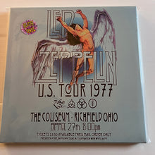 Load image into Gallery viewer, Led Zeppelin - Richfield Coliseum 1977 - rare limited SPLATTER vinyl 4LP
