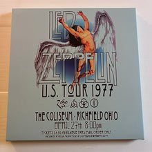 Load image into Gallery viewer, Led Zeppelin - Richfield Coliseum 1977 - rare limited SPLATTER vinyl 4LP
