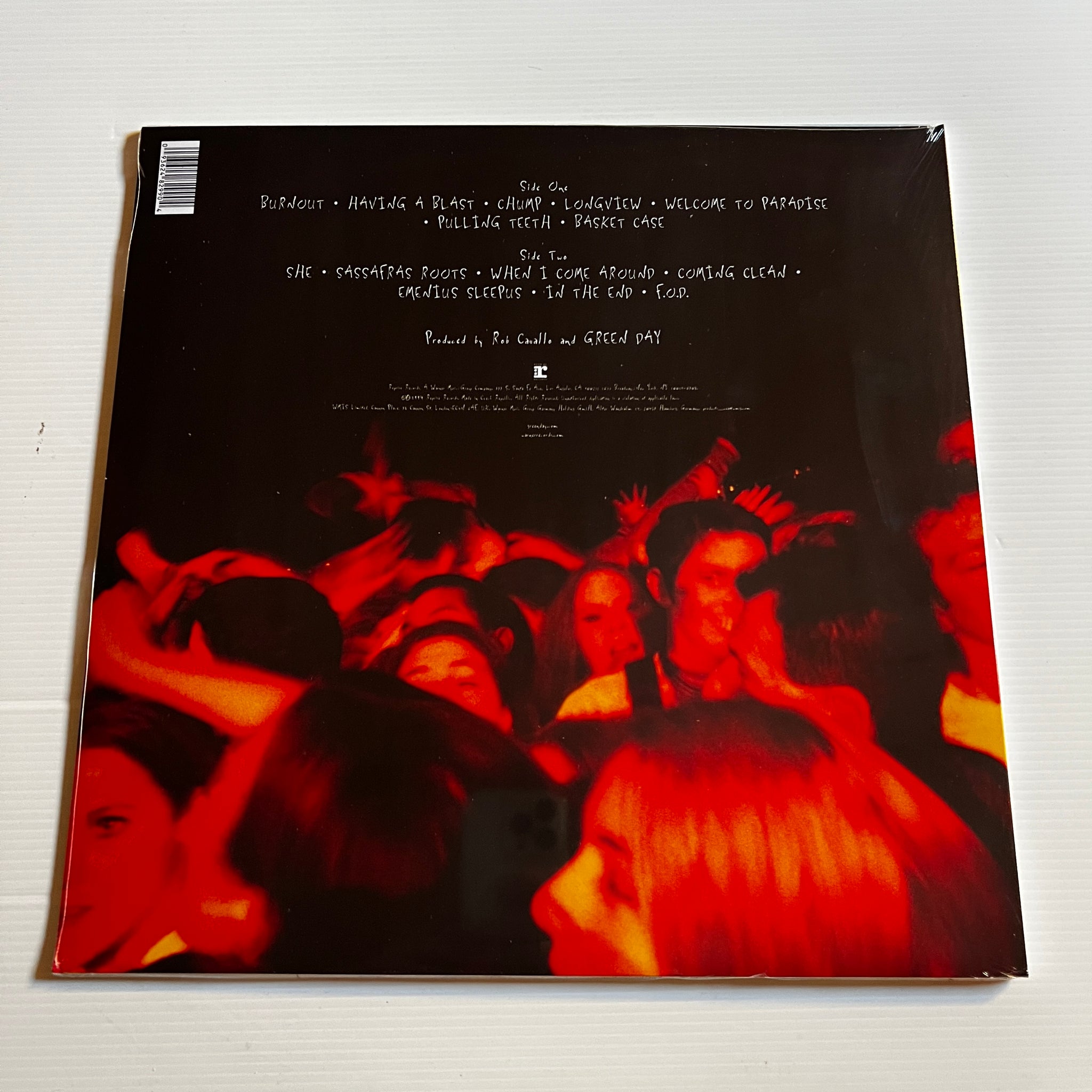 Green Day - Dookie - RASPBERRY vinyl Edition – rockrecordscollectors