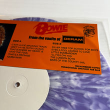Load image into Gallery viewer, David Bowie - From the vaults of Deram - rare limited SPLATTER vinyl
