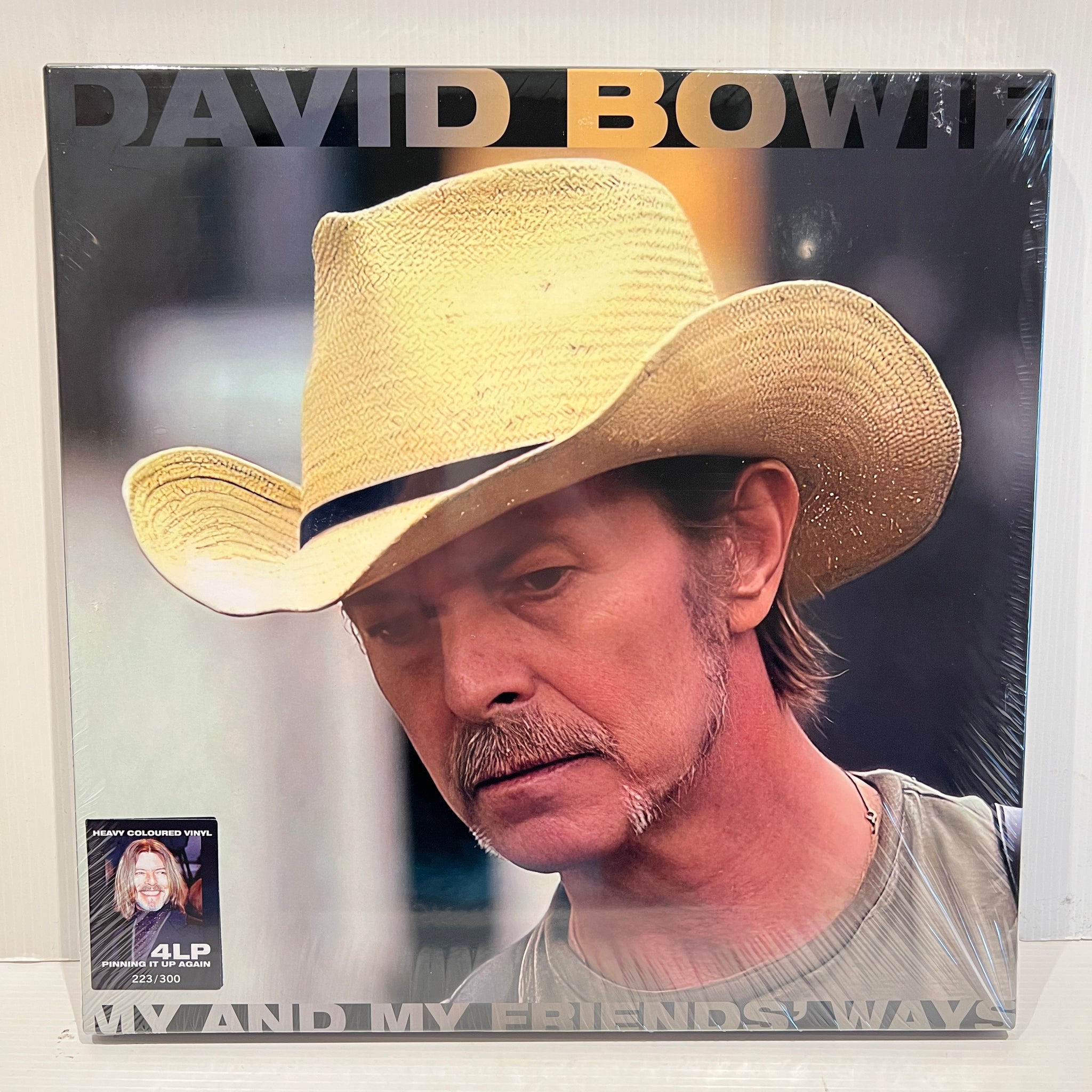 David Bowie - Pinning it up again - rare limited color vinyl 4LP