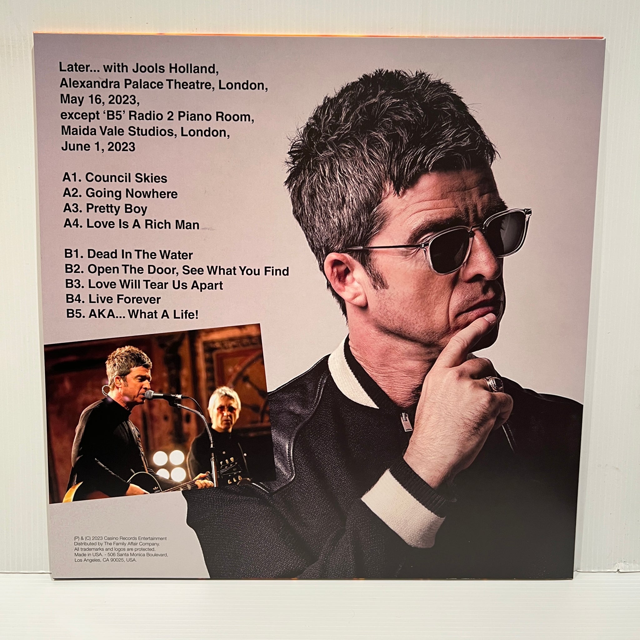 Noel Gallagher (Oasis) - A Magic Moment - rare ORANGE vinyl LP