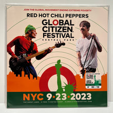 Load image into Gallery viewer, Red Hot Chili Peppers - Global CItizen Festival - rare GREEN vinyl LP
