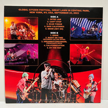 Load image into Gallery viewer, Red Hot Chili Peppers - Global CItizen Festival - rare GREEN vinyl LP
