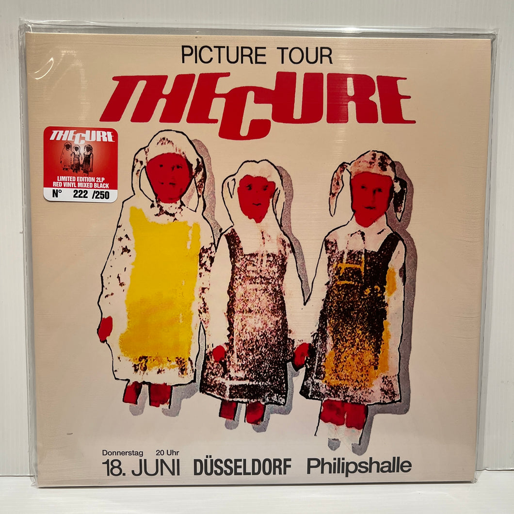 The Cure - Picture Tour Düsseldorf 81- rare limited RED vinyl 2LP