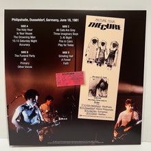 Load image into Gallery viewer, The Cure - Picture Tour Düsseldorf 81- rare limited RED vinyl 2LP
