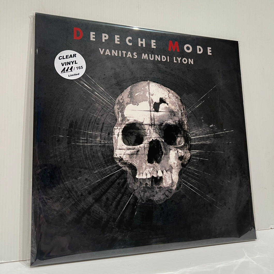 Depeche Mode - Vanitas Mundi Lyon - rare CLEAR vinyl 2LP