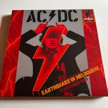 Load image into Gallery viewer, AC/DC - Earthquake in Melbourne - rare limited COLOR vinyl 4LP box
