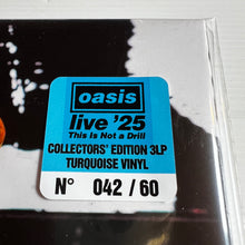 Load image into Gallery viewer, Oasis - This is not a drill - rare limited BLUE vinyl 3LP
