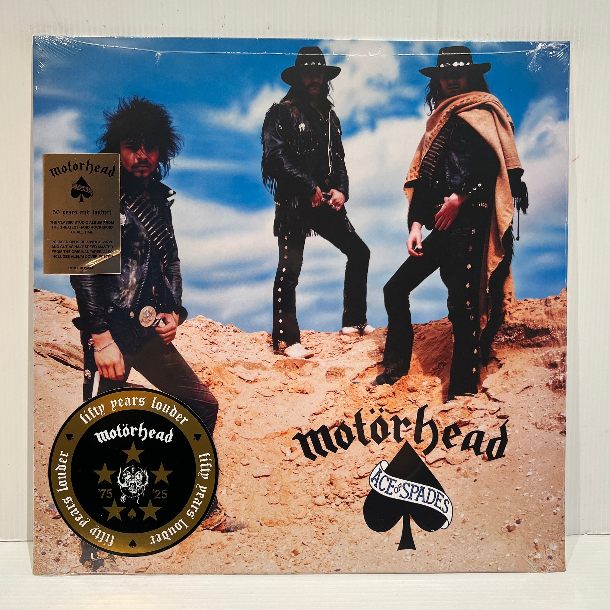 Motörhead - Ace of Spades (50th Anniv.) - blue & white vinyl
