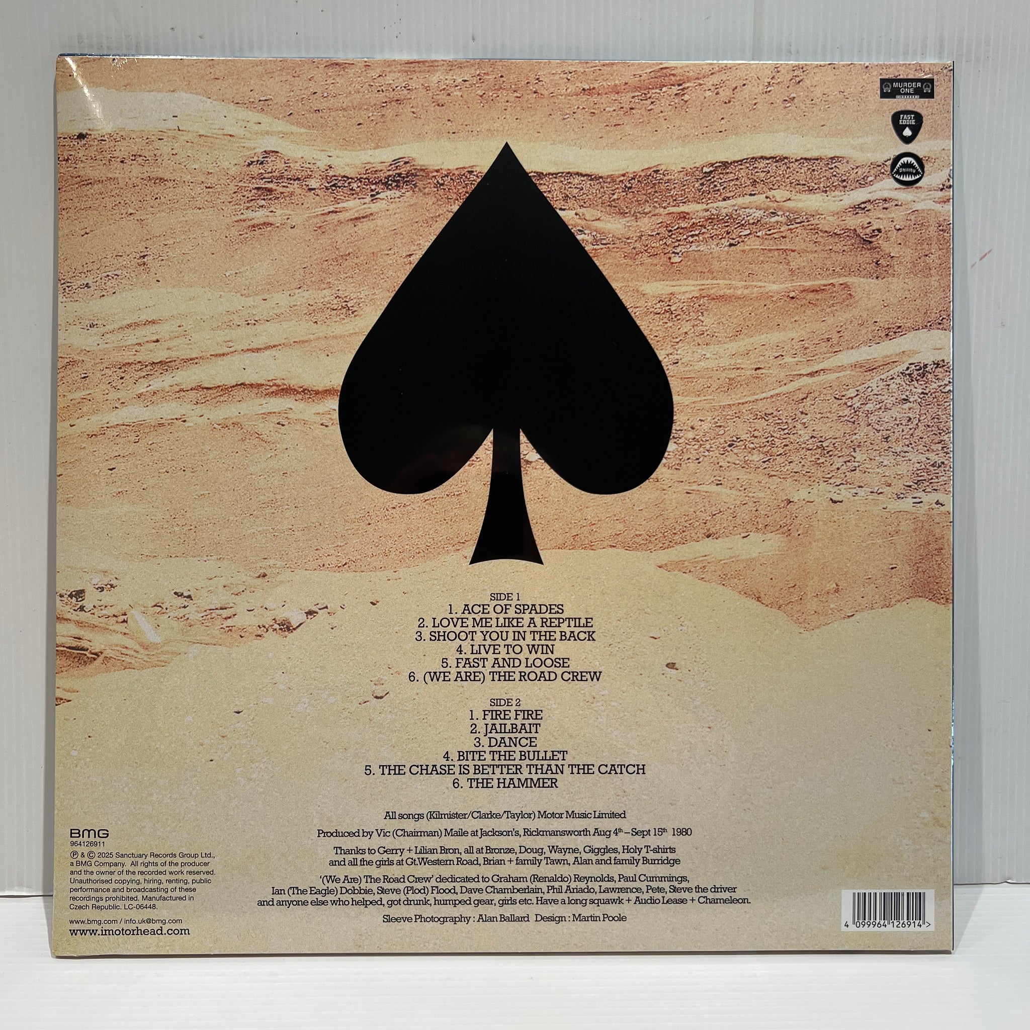 Motörhead - Ace of Spades (50th Anniv.) - blue & white vinyl