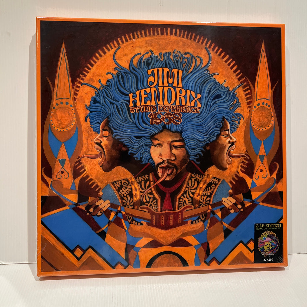 Jimi Hendrix - Studio Experience 1968 - rare limited COLOR vinyl 3LP box