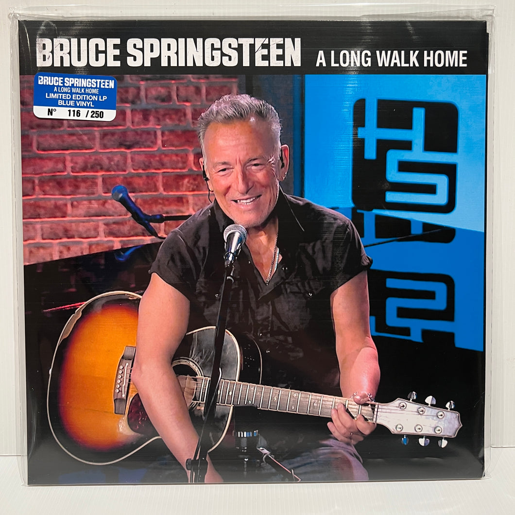 Bruce Springsteen - A Long Walk Home - rare limited BLUE vinyl LP