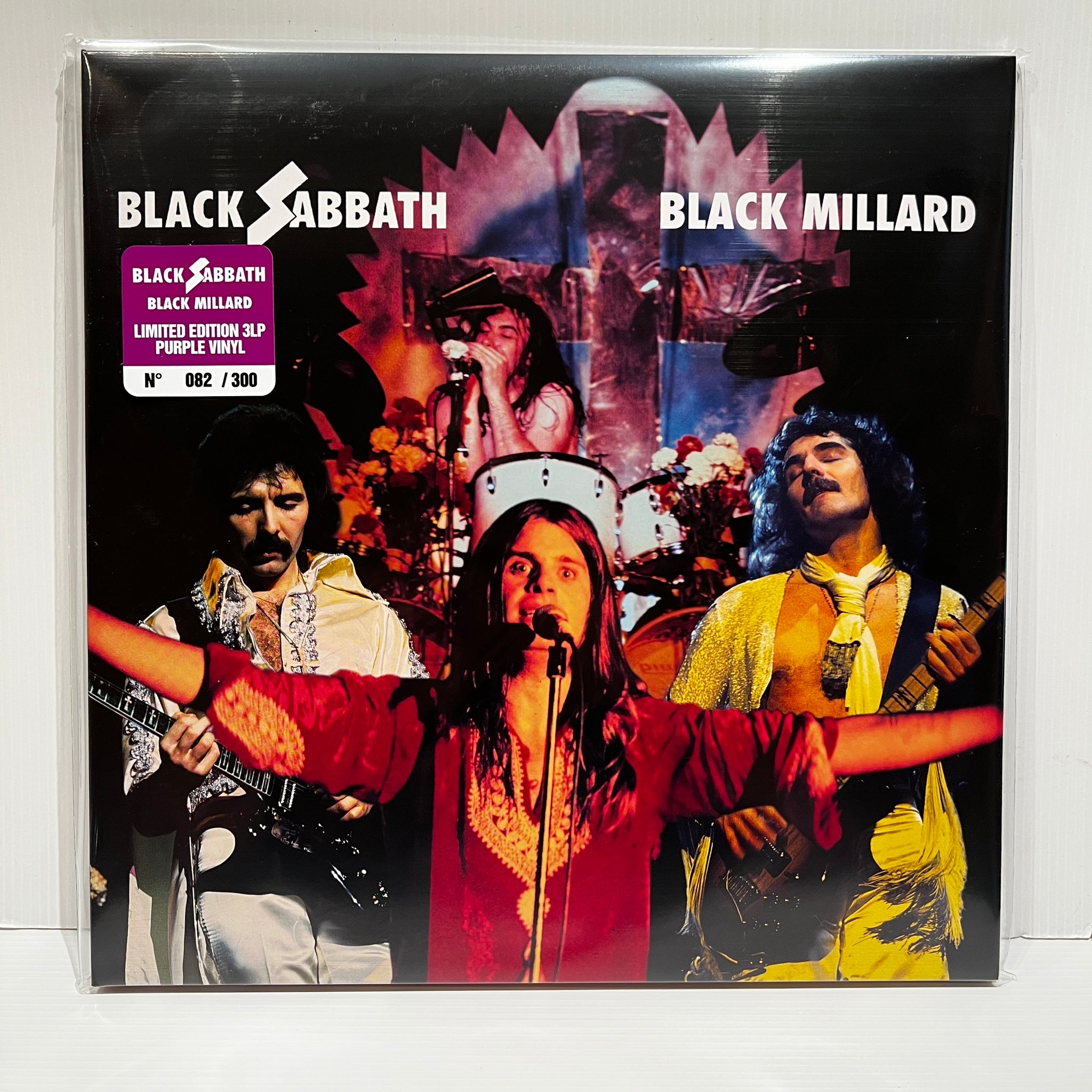 Black Sabbath - Black MIllard - rare limited PURPLE vinyl 3LP