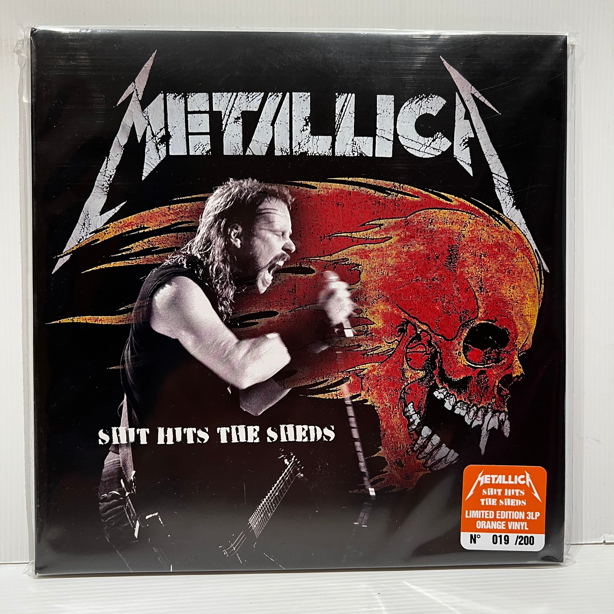 Metallica - Shit Hits the Sheds - rare ORANGE vinyl 3LP
