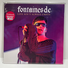 Load image into Gallery viewer, Fontaines DC - Life ain&#39;t always empty - rare MAGENTA color vinyl LP
