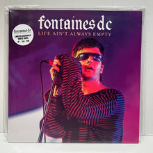 Load image into Gallery viewer, Fontaines DC - Life ain&#39;t always empty - rare WHITE color vinyl LP
