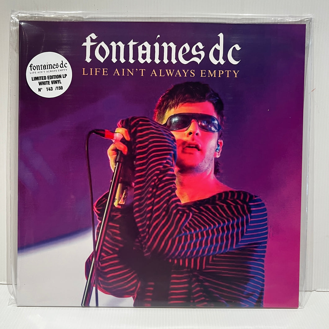 Fontaines DC - Life ain't always empty - rare WHITE color vinyl LP