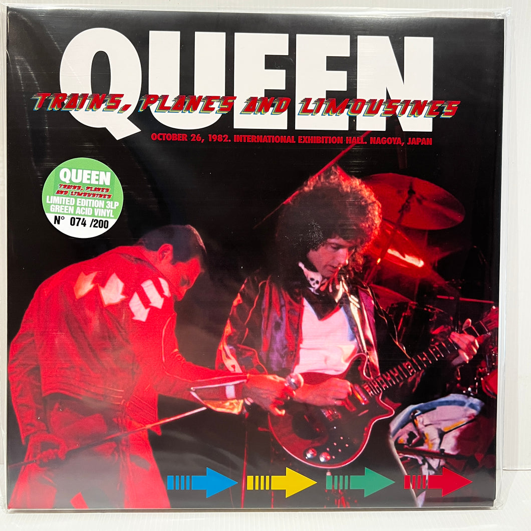 Queen - Trains, Planes and Limousines - rare GREEN vinyl 3LP