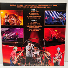 Load image into Gallery viewer, Red Hot Chili Peppers - Global CItizen Festival - rare RED vinyl LP
