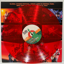 Load image into Gallery viewer, Red Hot Chili Peppers - Global CItizen Festival - rare RED vinyl LP
