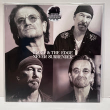 Load image into Gallery viewer, U2 - BONO &amp; THE EDGE - NEVER SURRENDER - GREY VINYL LP
