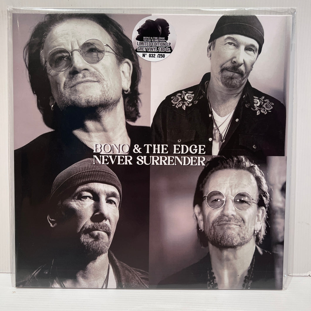 U2 - BONO & THE EDGE - NEVER SURRENDER - GREY VINYL LP