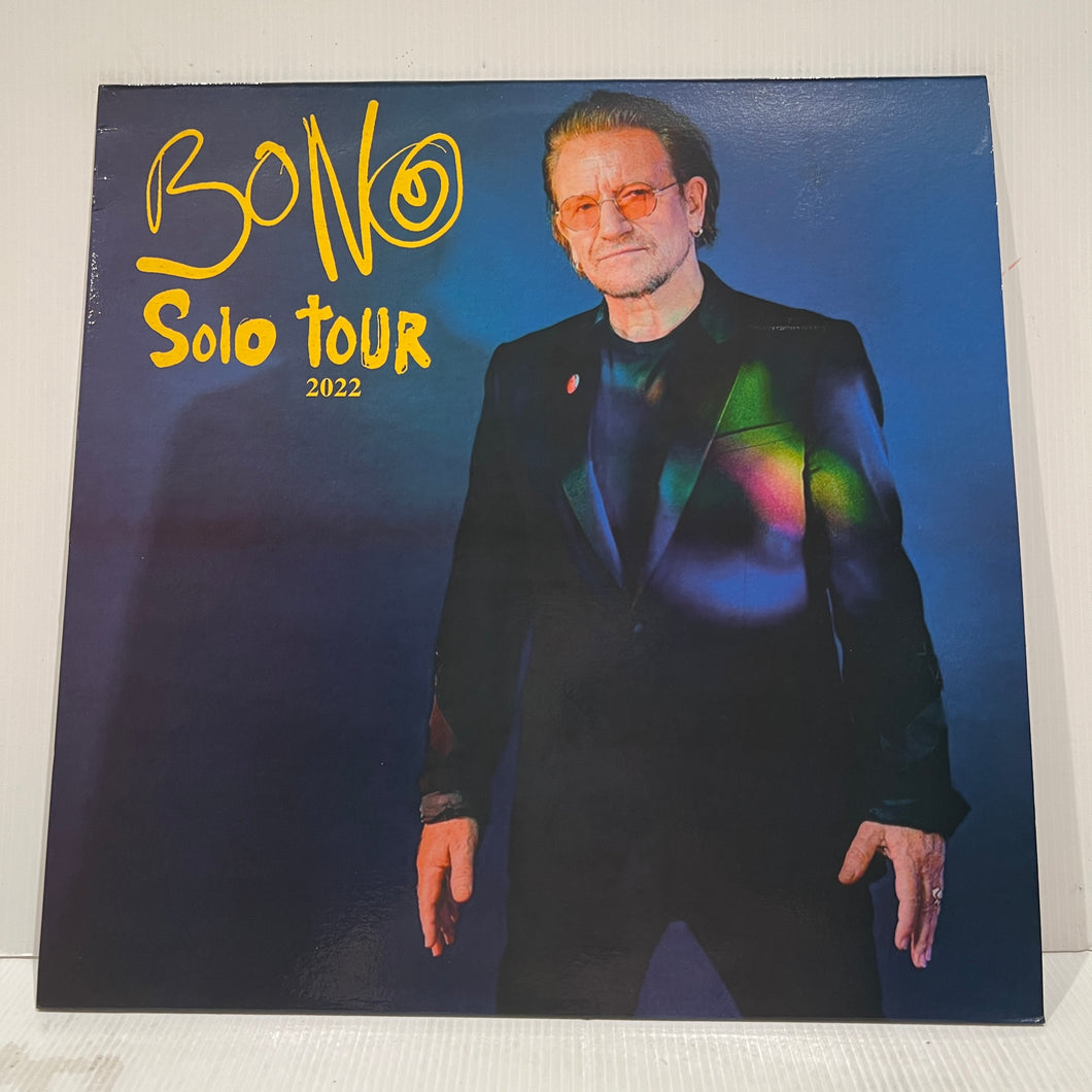 U2 - Bono - Solo Tour 2022 - Limited BLACK vinyl LP