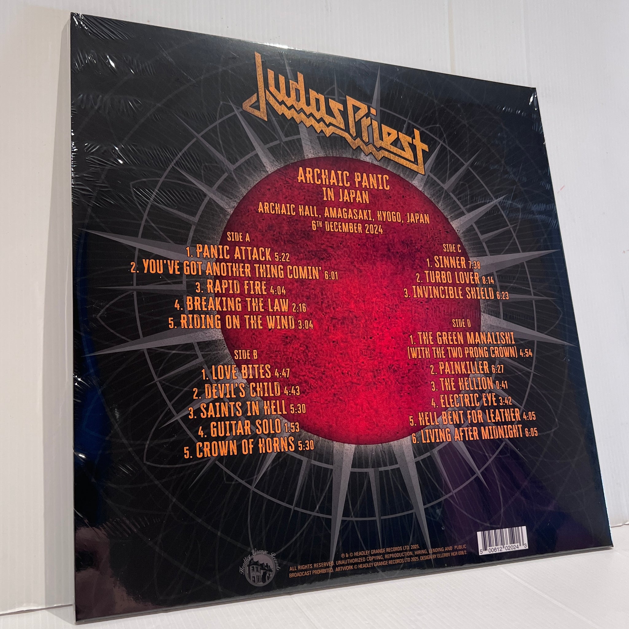Judas Priest 11枚 国内盤 Judas Priest - Archaic Panic in Japan - limited color vinyl