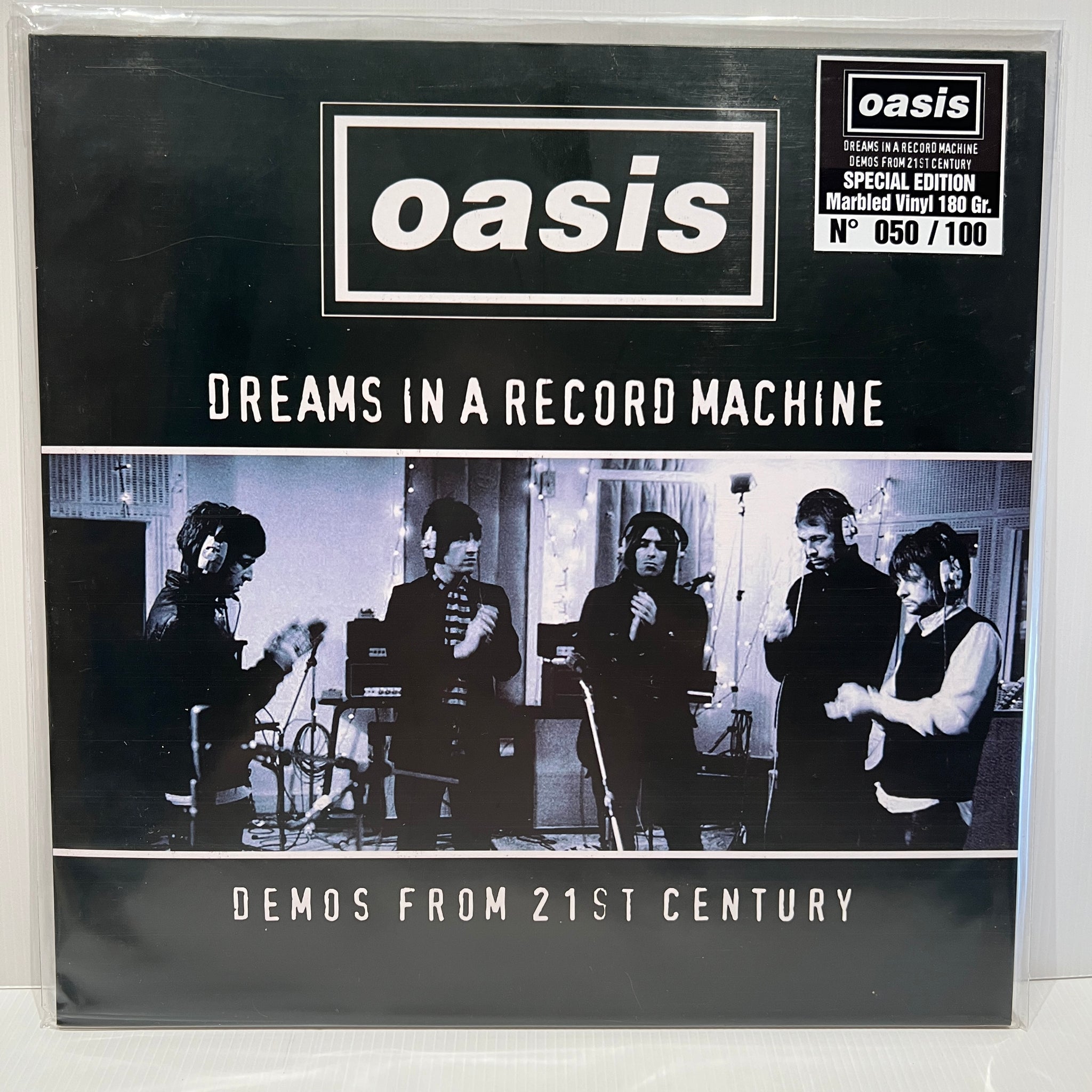 ★OASIS★Dreams In A Record Machine★LP Oasis - Dreams in a Record Machine - rare limited MARBLED vinyl LP